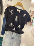 Feather Detail T-Shirt