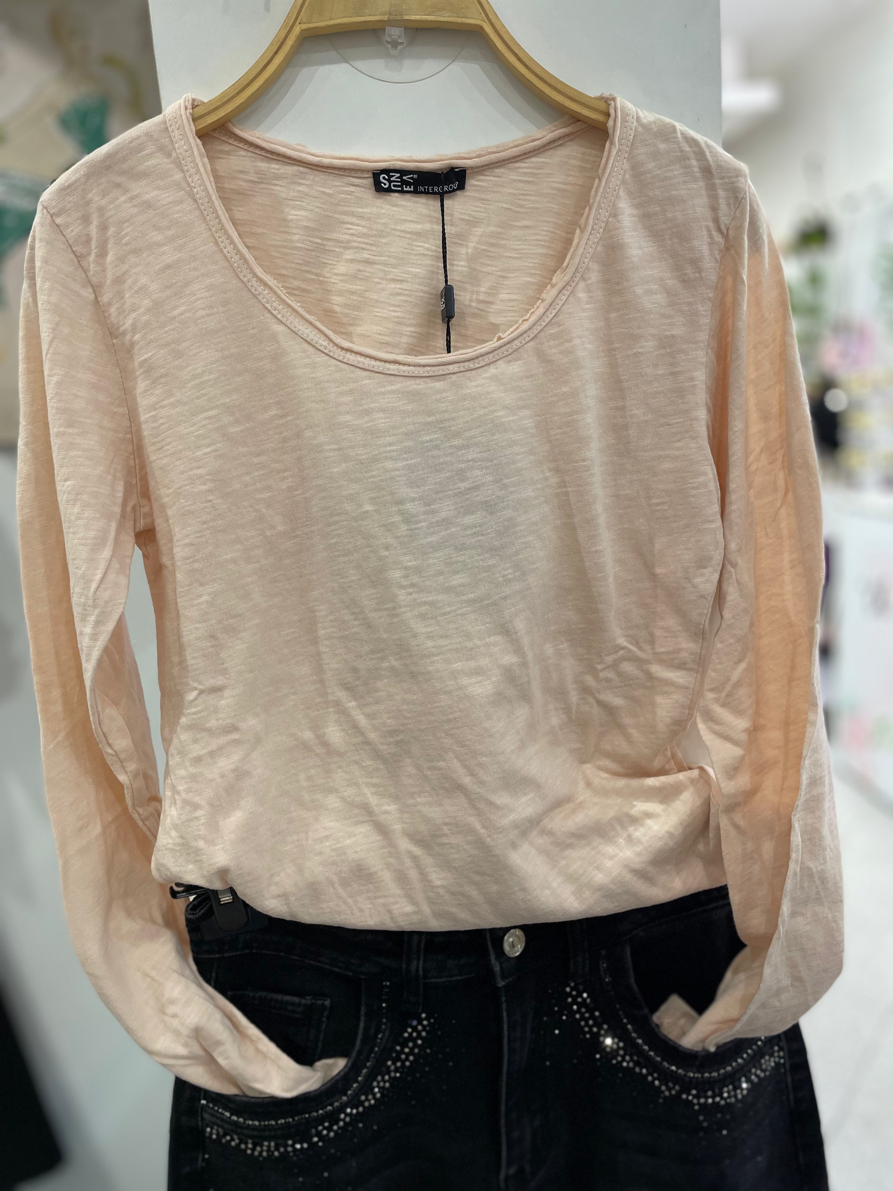 T-shirt “fiamma” manica Lunga