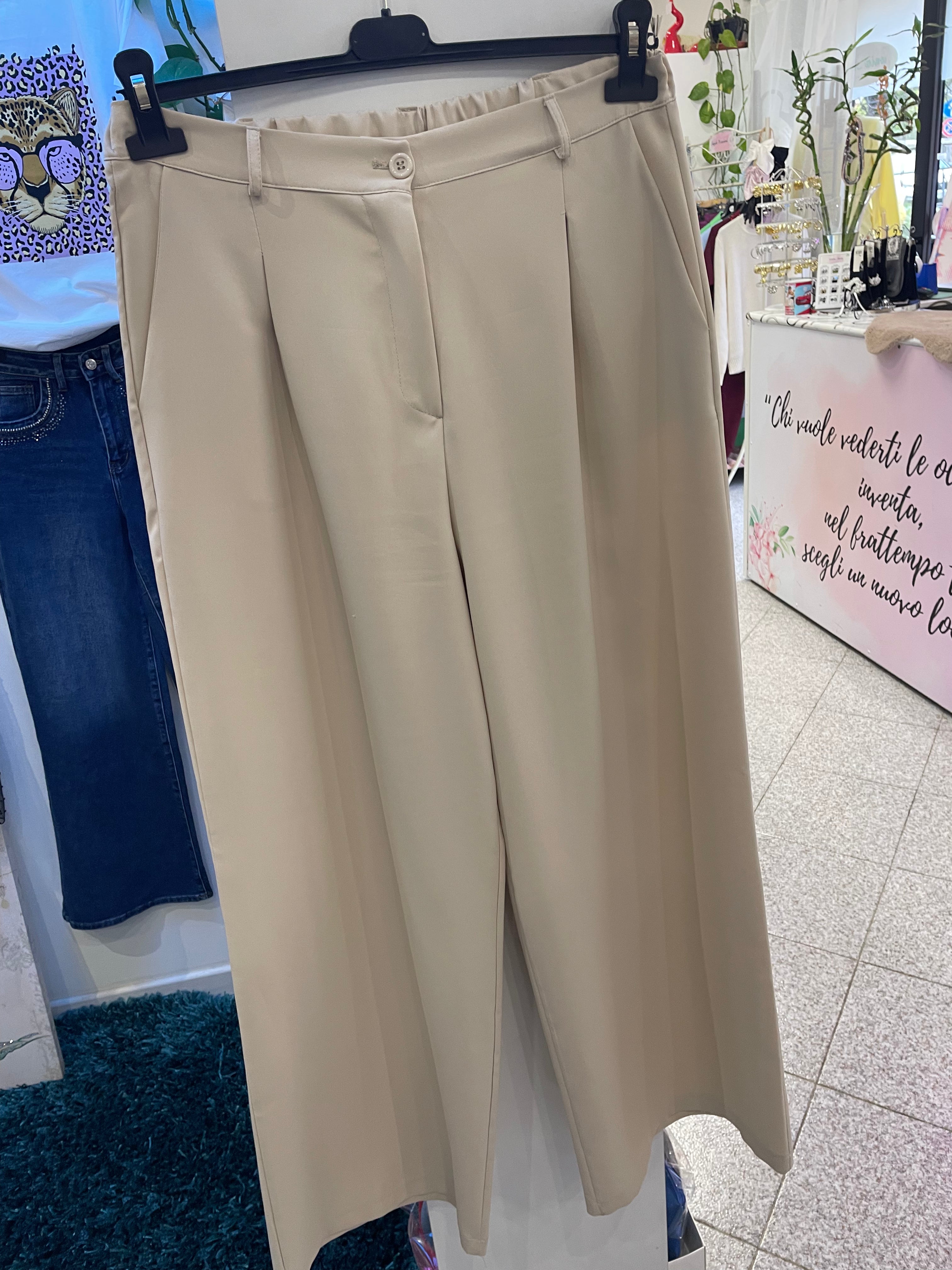 Pantalone palazzo oversize