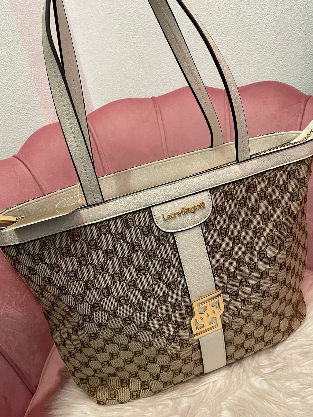 Shopping bag LB Monogram