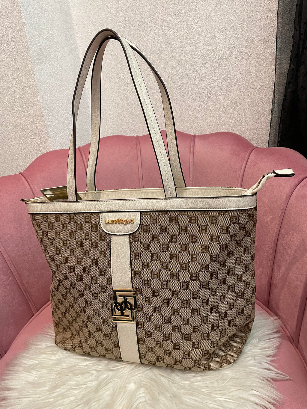 Shopping bag LB Monogram