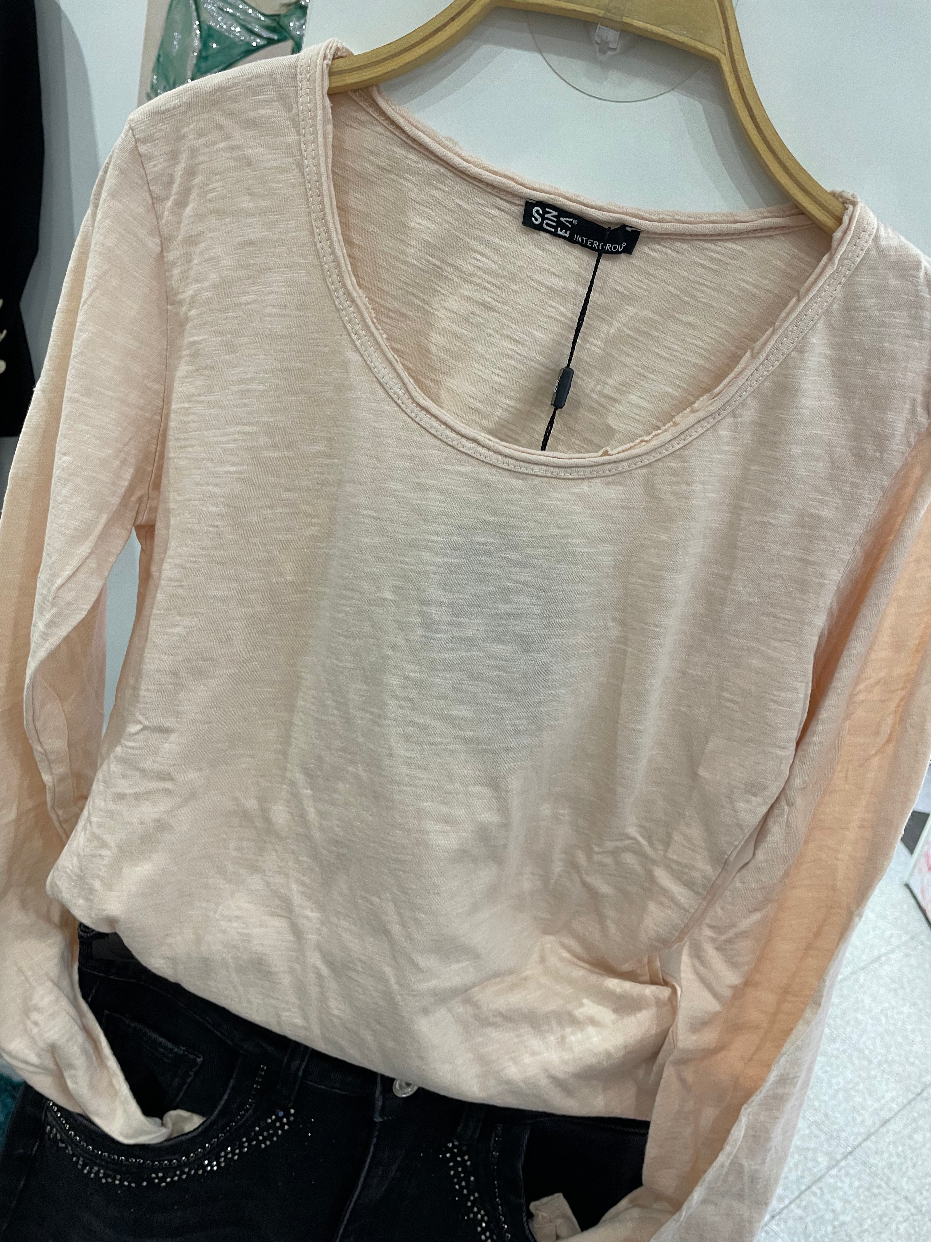 T-shirt “fiamma” manica Lunga