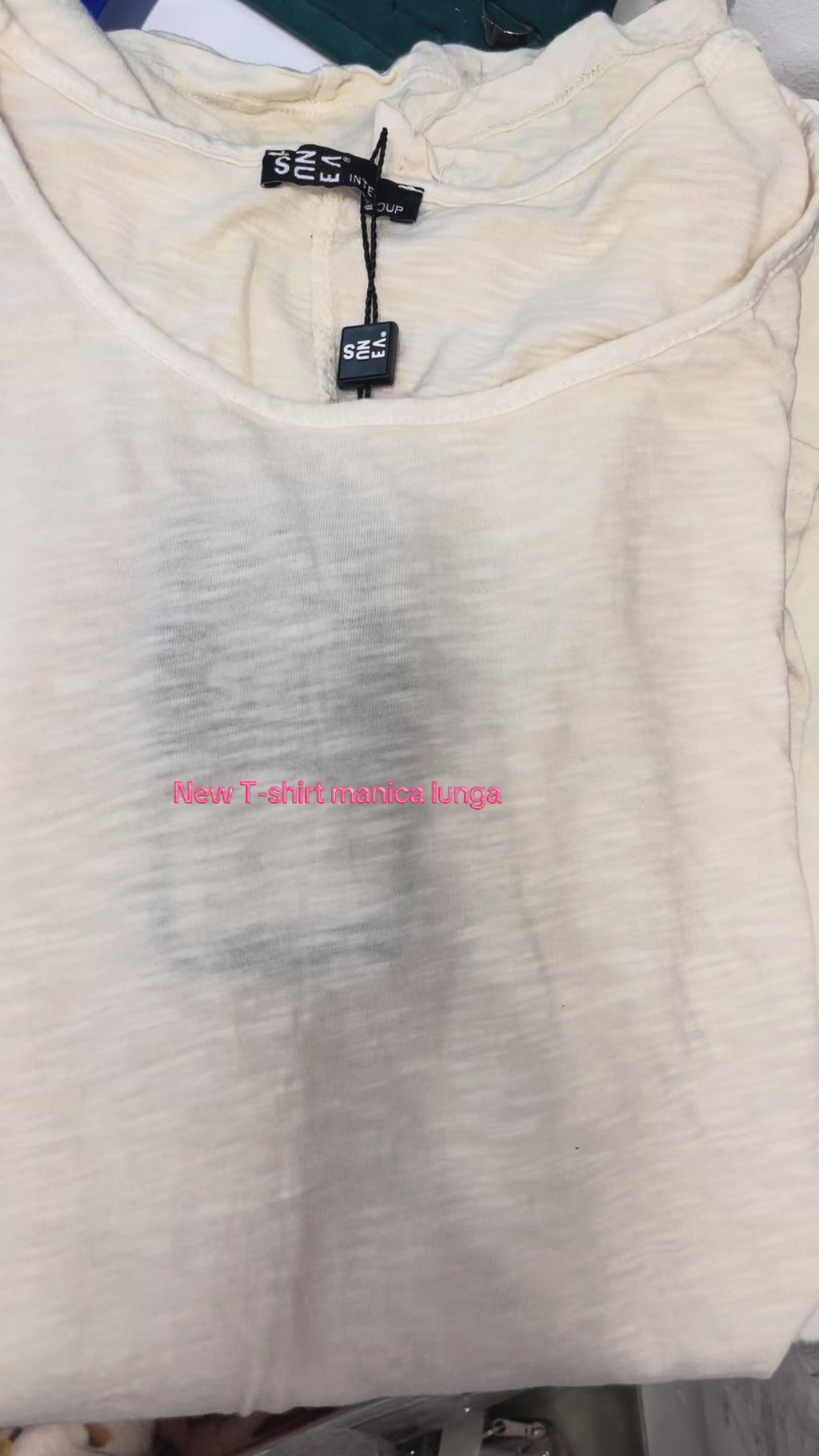 T-shirt “fiamma” manica Lunga